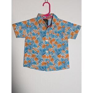 Retro Stitch Premium Garments Boys Hawaiian Shirt Size 24 Months